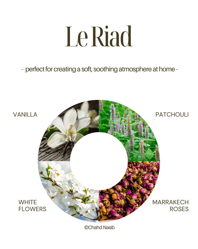 LE RIAD  - BIO candle (topseller)